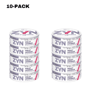 ZYN Slim Violet Licorice 10-PACK